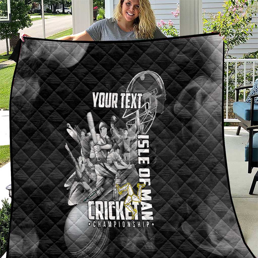 Personalized Isle of Man Cricket Quilt Go Champion - Wonder Print Shop