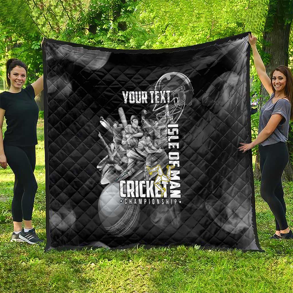 Personalized Isle of Man Cricket Quilt Go Champion - Wonder Print Shop