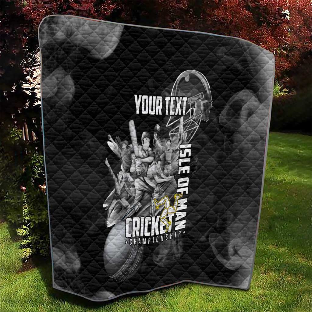 Personalized Isle of Man Cricket Quilt Go Champion - Wonder Print Shop