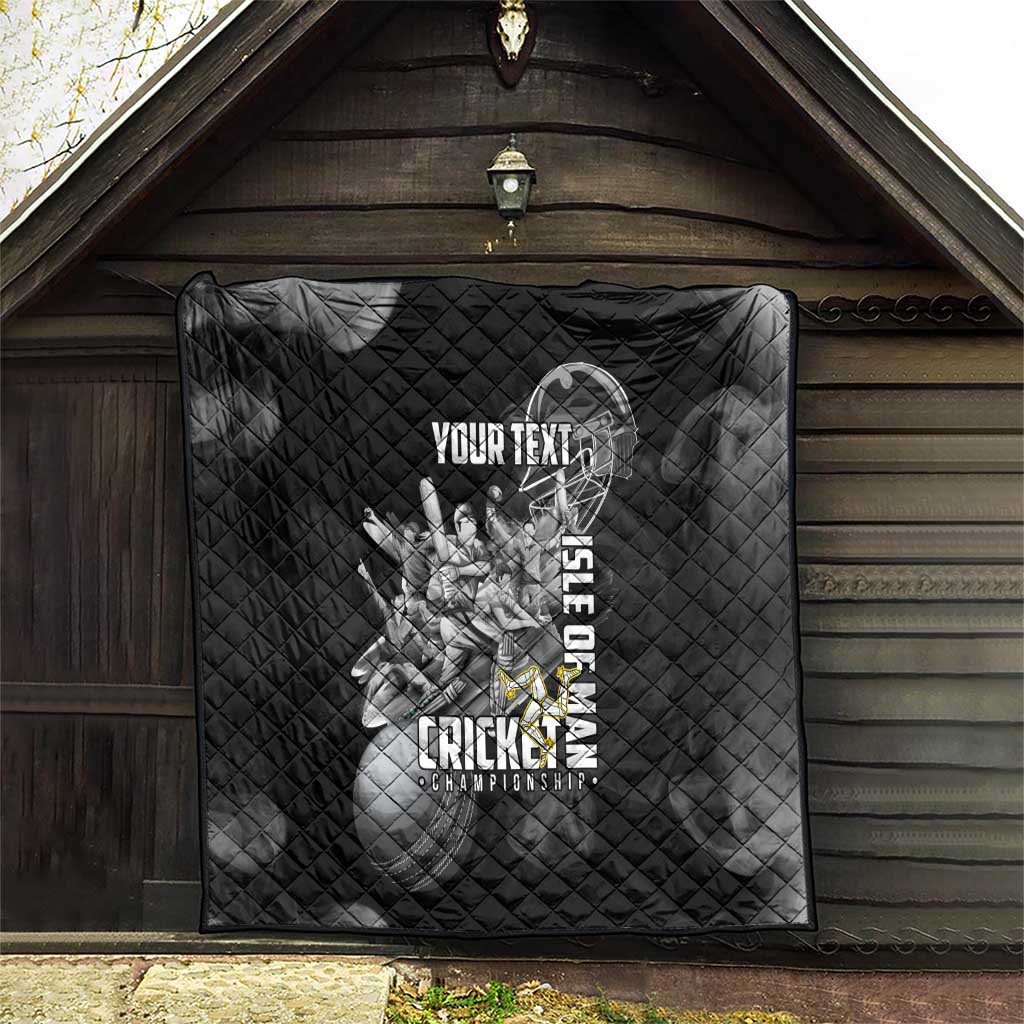 Personalized Isle of Man Cricket Quilt Go Champion - Wonder Print Shop