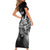 Personalized Isle of Man Cricket Short Sleeve Bodycon Dress Go Champion - Wonder Print Shop