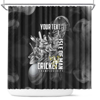 Personalized Isle of Man Cricket Shower Curtain Go Champion - Wonder Print Shop