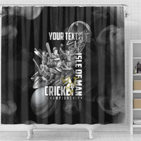 Personalized Isle of Man Cricket Shower Curtain Go Champion - Wonder Print Shop