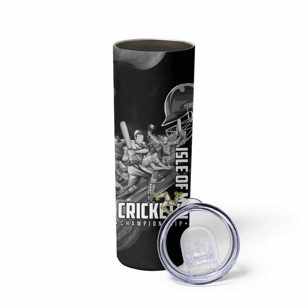 Personalized Isle of Man Cricket Skinny Tumbler Go Champion - Wonder Print Shop