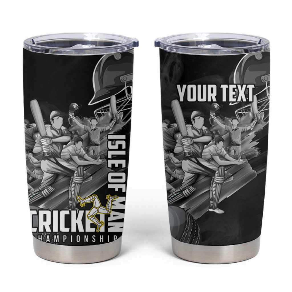 Personalized Isle of Man Cricket Tumbler Cup Go Champion - Wonder Print Shop