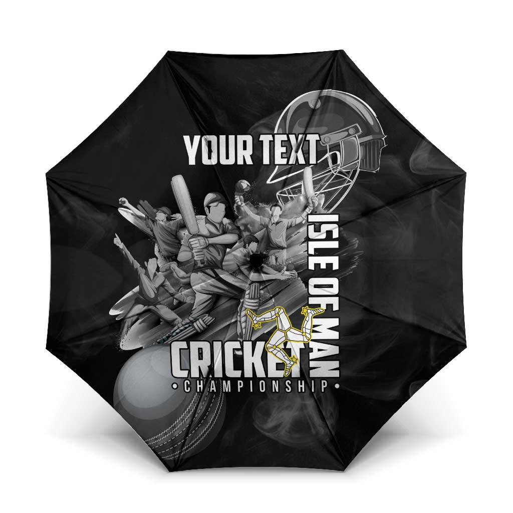 Personalized Isle of Man Cricket Umbrella Go Champion - Wonder Print Shop
