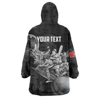 Personalized Isle of Man Cricket Wearable Blanket Hoodie Go Champion - Wonder Print Shop