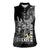 Personalized Isle of Man Cricket Women Sleeveless Polo Shirt Go Champion - Wonder Print Shop