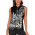 Personalized Isle of Man Cricket Women Sleeveless Polo Shirt Go Champion - Wonder Print Shop