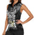 Personalized Isle of Man Cricket Women Sleeveless Polo Shirt Go Champion - Wonder Print Shop