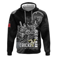 Personalized Isle of Man Cricket Zip Hoodie Go Champion - Wonder Print Shop