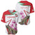Lebanon Striped Hyena Baseball Jersey With Cyclamen Flowers - Wonder Print Shop