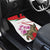 Lebanon Striped Hyena Car Mats With Cyclamen Flowers - Wonder Print Shop
