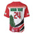 Custom Lebanon Independence Day Baseball Jersey Cyclamen Flowers Blooming - Wonder Print Shop