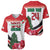 Custom Lebanon Independence Day Baseball Jersey Cyclamen Flowers Blooming - Wonder Print Shop