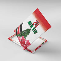 Custom Lebanon Independence Day Canvas Wall Art Cyclamen Flowers Blooming - Wonder Print Shop