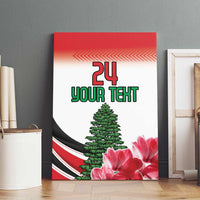 Custom Lebanon Independence Day Canvas Wall Art Cyclamen Flowers Blooming - Wonder Print Shop