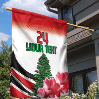 Custom Lebanon Independence Day Garden Flag Cyclamen Flowers Blooming - Wonder Print Shop