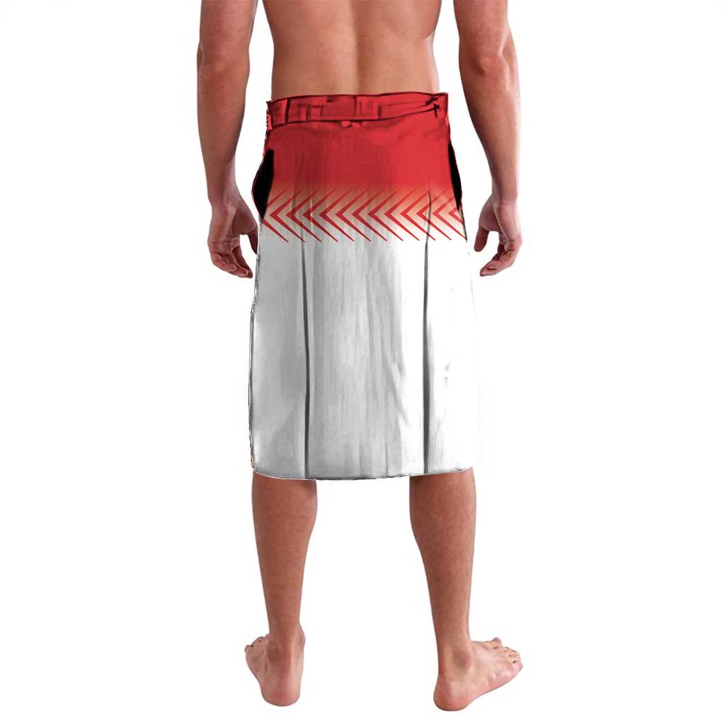 Custom Lebanon Independence Day Lavalava Cyclamen Flowers Blooming - Wonder Print Shop