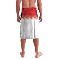 Custom Lebanon Independence Day Lavalava Cyclamen Flowers Blooming - Wonder Print Shop