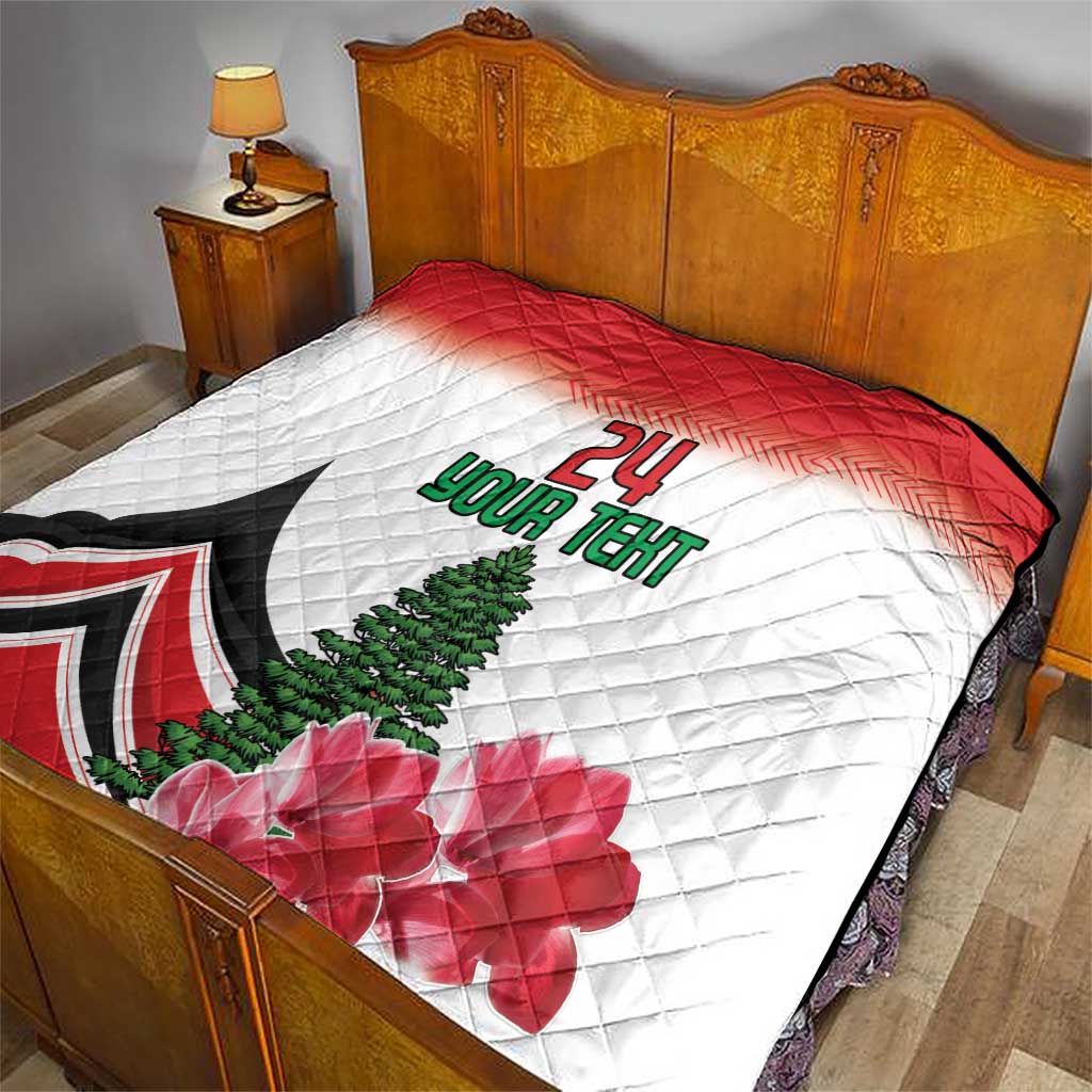 Custom Lebanon Independence Day Quilt Cyclamen Flowers Blooming - Wonder Print Shop