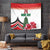 Custom Lebanon Independence Day Tapestry Cyclamen Flowers Blooming - Wonder Print Shop