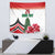 Custom Lebanon Independence Day Tapestry Cyclamen Flowers Blooming - Wonder Print Shop