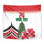 Custom Lebanon Independence Day Tapestry Cyclamen Flowers Blooming - Wonder Print Shop