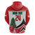 Custom Lebanon Independence Day Zip Hoodie Cyclamen Flowers Blooming - Wonder Print Shop