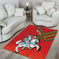 Personalized Lithuania Coat Of Arms Area Rug Special Version - Wonder Print Shop