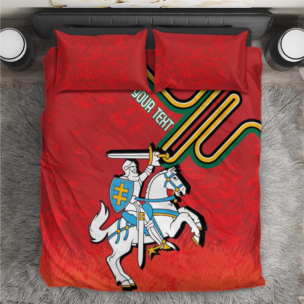 Personalized Lithuania Coat Of Arms Bedding Set Special Version - Wonder Print Shop