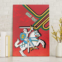 Personalized Lithuania Coat Of Arms Canvas Wall Art Special Version - Wonder Print Shop