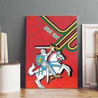 Personalized Lithuania Coat Of Arms Canvas Wall Art Special Version - Wonder Print Shop