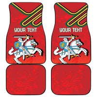 Personalized Lithuania Coat Of Arms Car Mats Special Version - Wonder Print Shop