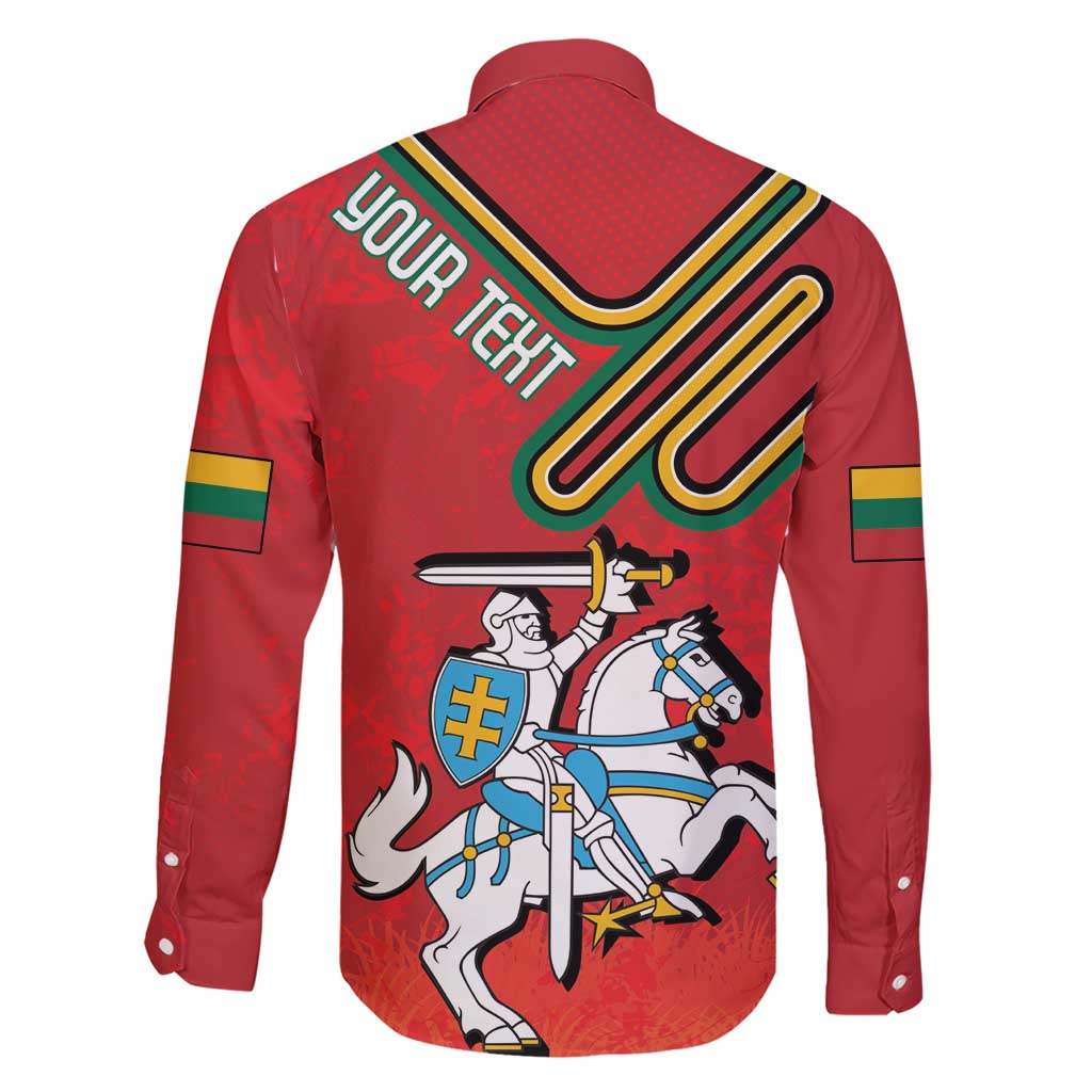 Personalized Lithuania Coat Of Arms Family Matching Short Sleeve Bodycon Dress and Hawaiian Shirt Special Version - Wonder Print Shop