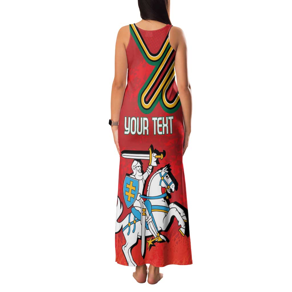 Personalized Lithuania Coat Of Arms Family Matching Tank Maxi Dress and Hawaiian Shirt Special Version - Wonder Print Shop