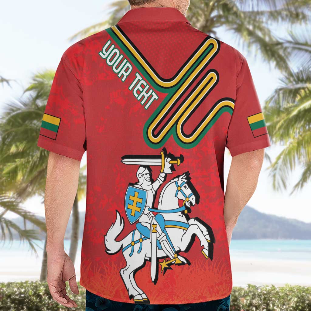 Personalized Lithuania Coat Of Arms Hawaiian Shirt Special Version - Wonder Print Shop