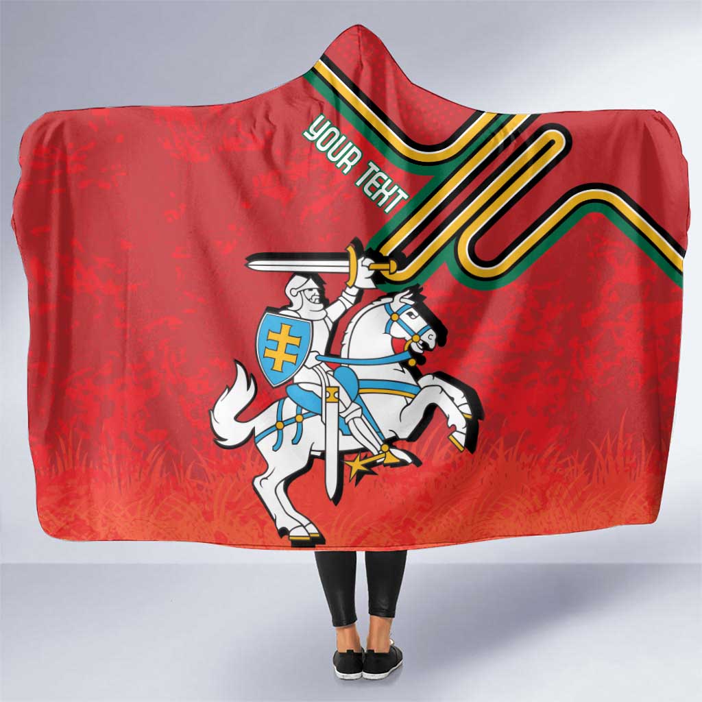 Personalized Lithuania Coat Of Arms Hooded Blanket Special Version