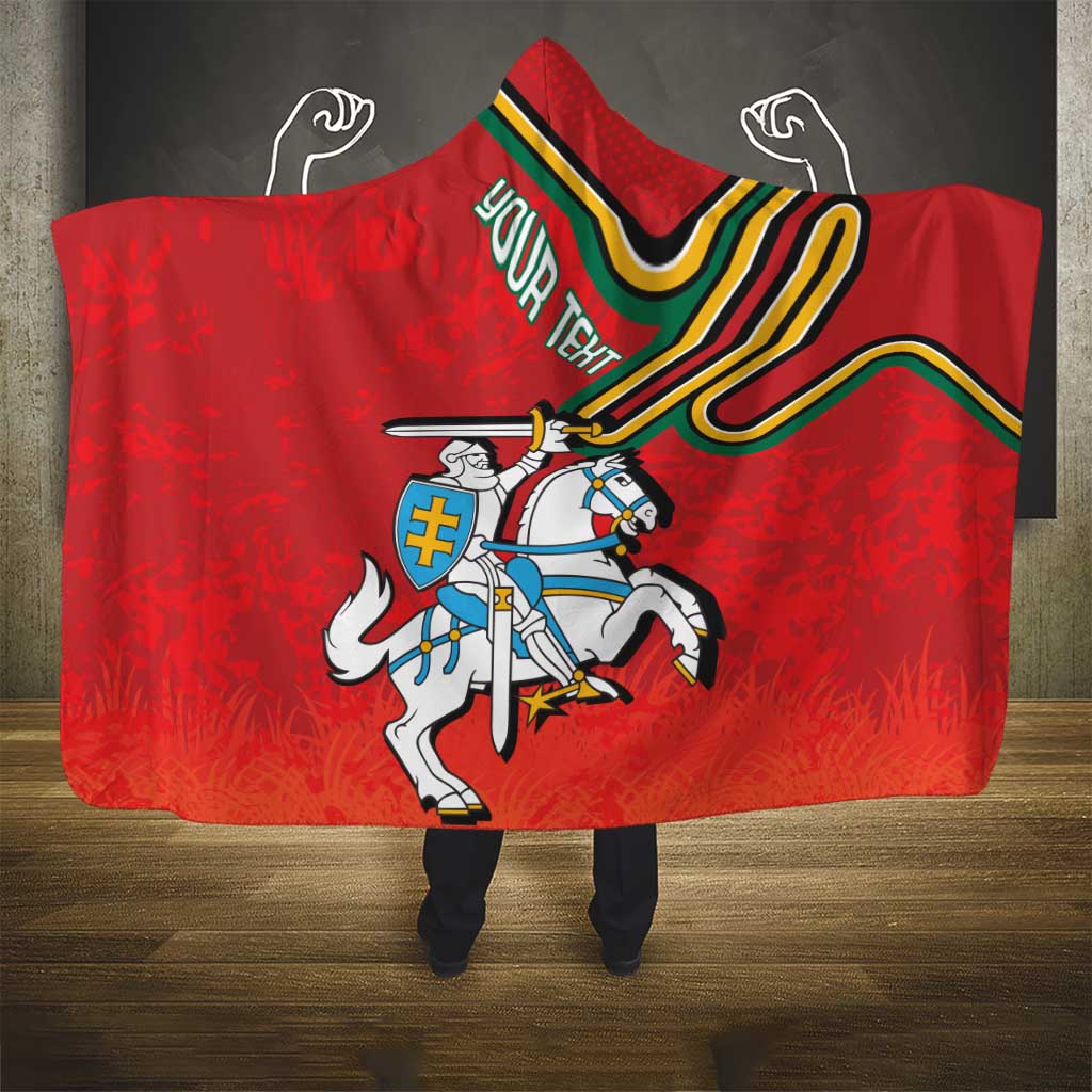 Personalized Lithuania Coat Of Arms Hooded Blanket Special Version