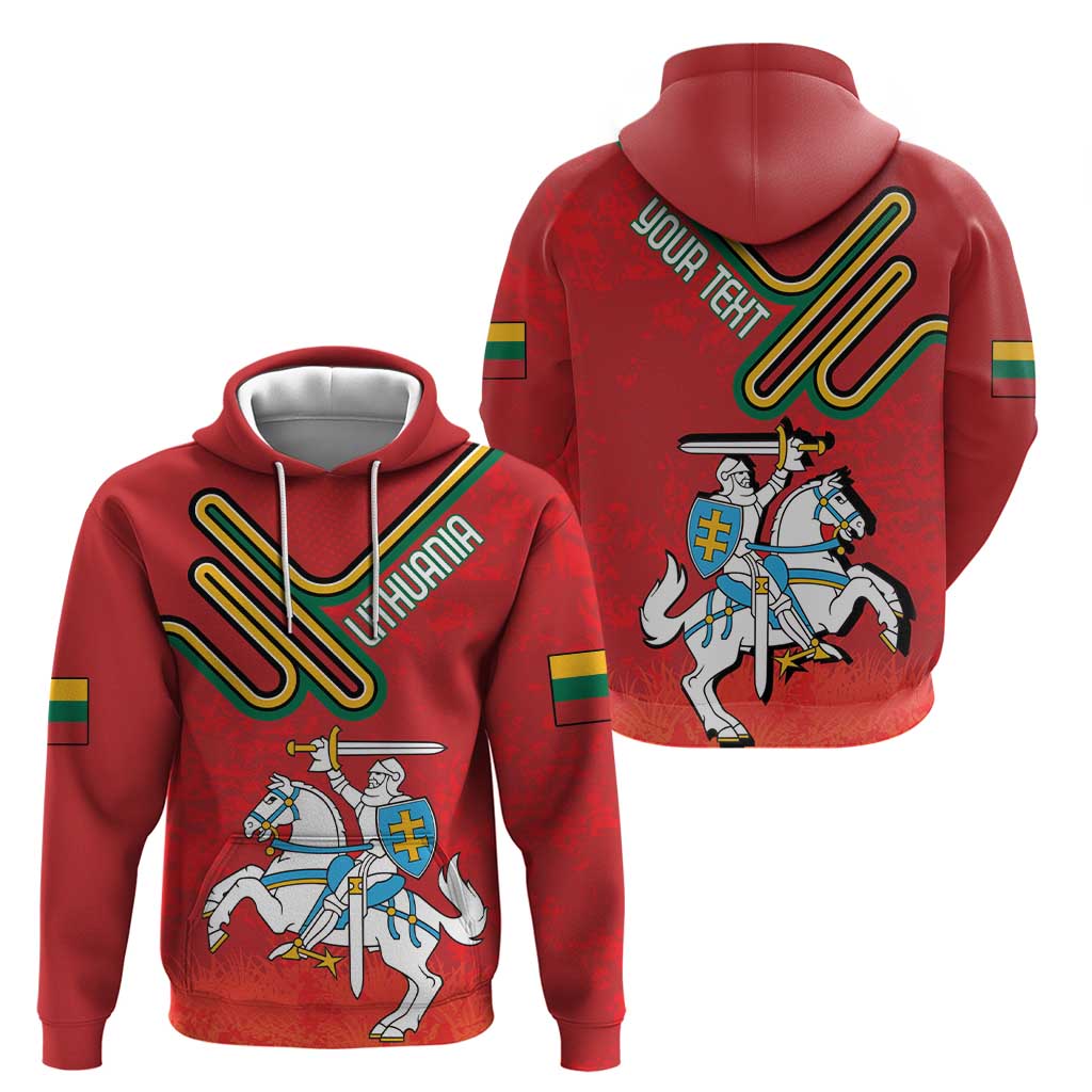 Personalized Lithuania Coat Of Arms Hoodie Special Version - Wonder Print Shop