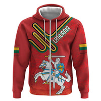 Personalized Lithuania Coat Of Arms Hoodie Special Version - Wonder Print Shop