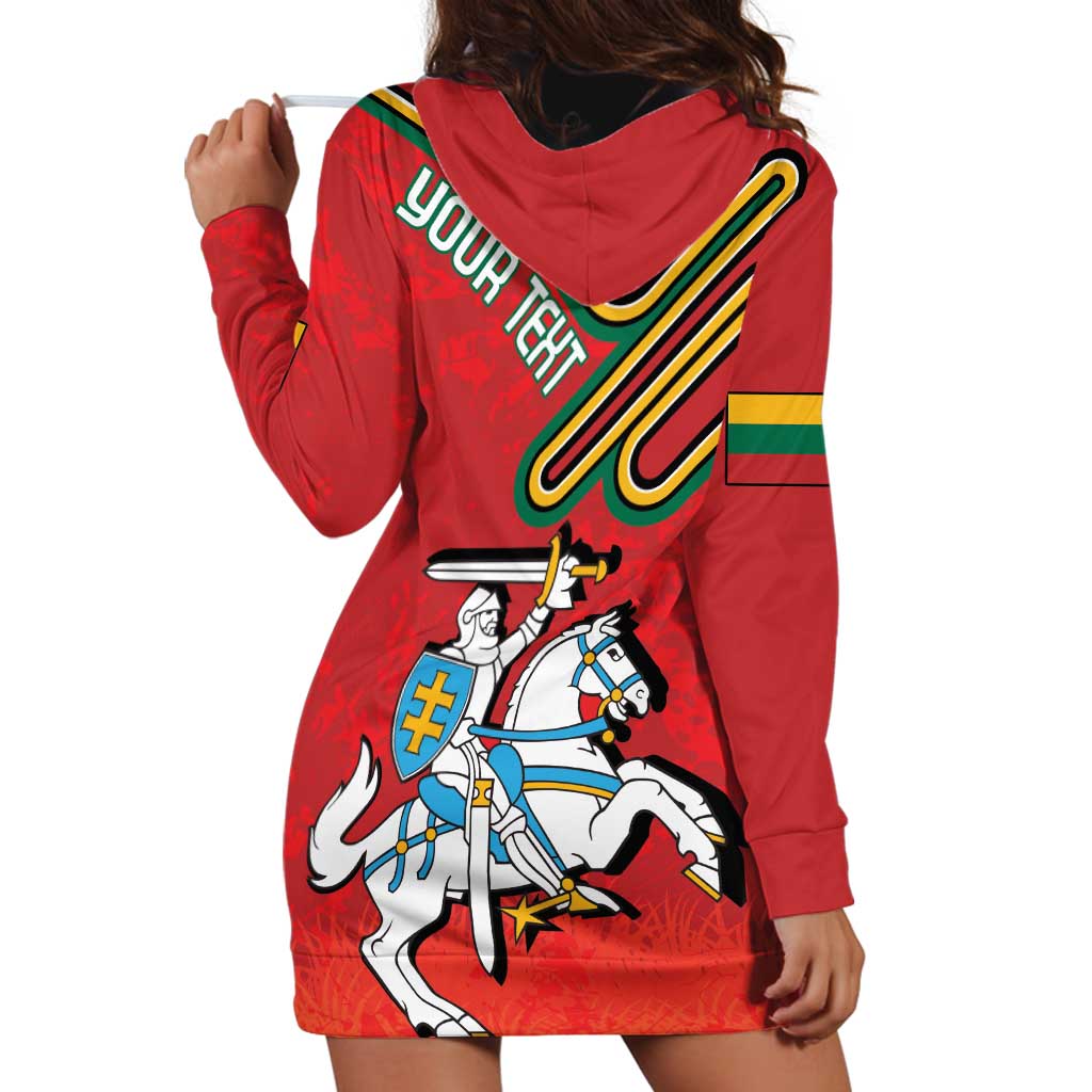 Personalized Lithuania Coat Of Arms Hoodie Dress Special Version - Wonder Print Shop