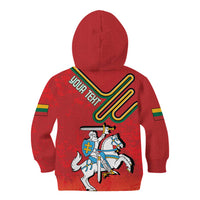 Personalized Lithuania Coat Of Arms Kid Hoodie Special Version - Wonder Print Shop