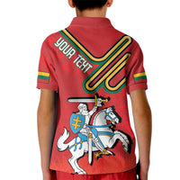 Personalized Lithuania Coat Of Arms Kid Polo Shirt Special Version - Wonder Print Shop