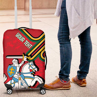 Personalized Lithuania Coat Of Arms Luggage Cover Special Version - Wonder Print Shop