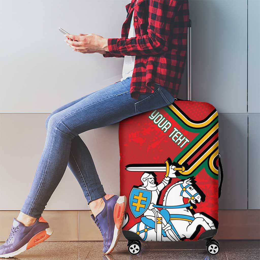 Personalized Lithuania Coat Of Arms Luggage Cover Special Version - Wonder Print Shop