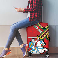 Personalized Lithuania Coat Of Arms Luggage Cover Special Version - Wonder Print Shop