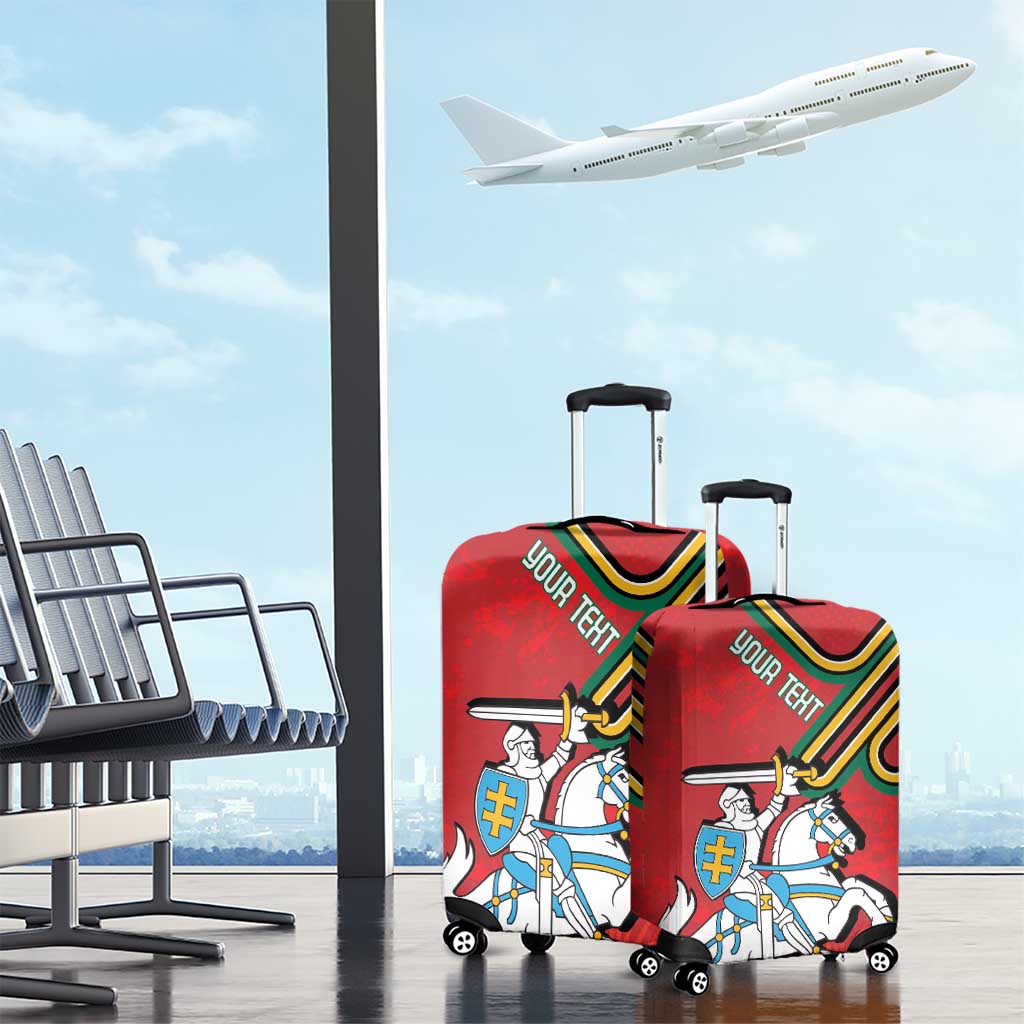 Personalized Lithuania Coat Of Arms Luggage Cover Special Version - Wonder Print Shop