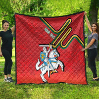Personalized Lithuania Coat Of Arms Quilt Special Version - Wonder Print Shop