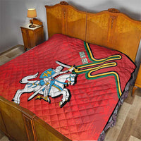 Personalized Lithuania Coat Of Arms Quilt Special Version - Wonder Print Shop